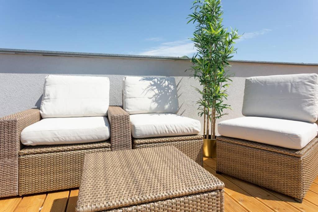 Skyline Penthouse L Lf44 Lägenhet Wien Exteriör bild